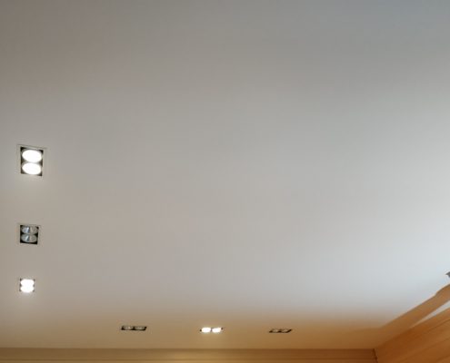 со светодиодами Матовые натяжные потолки